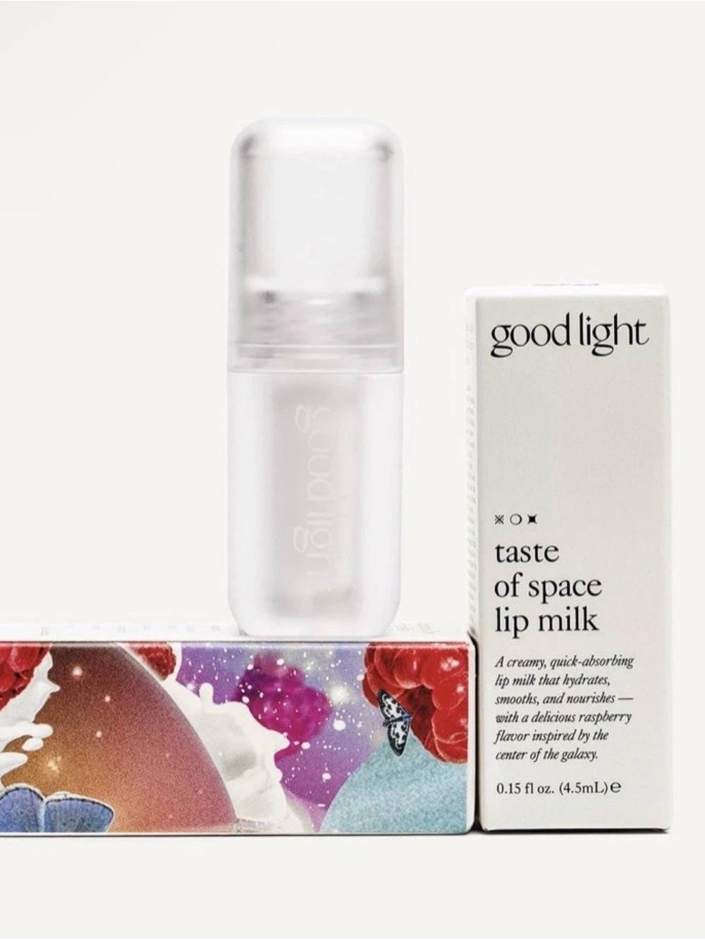 Good Light Taste of Space Lip Milk - Clear Hydrating Lip Balm